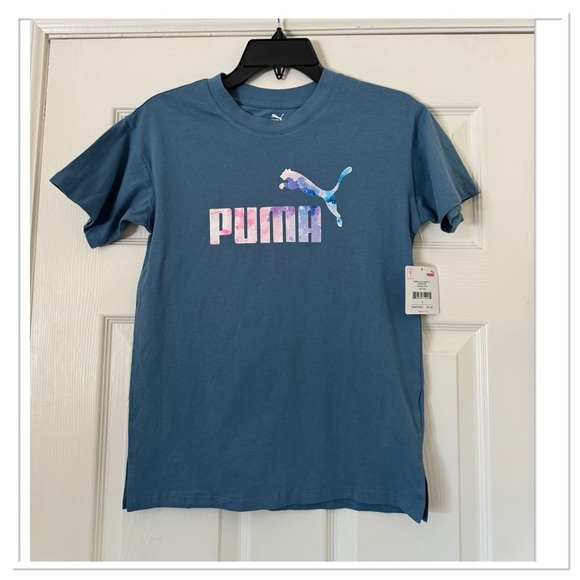 Puma Youth Girls Graphic T-Shirt Mommy & Me Jersey - Picture 1 of 3
